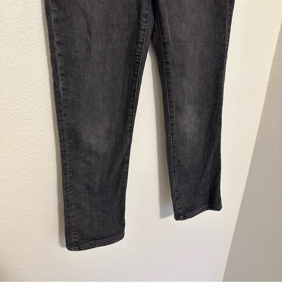 Madewell The Perfect Vintage Crop Fit Jeans Charcoal Black Sumner Wash Size 23 - Picture 4 of 11